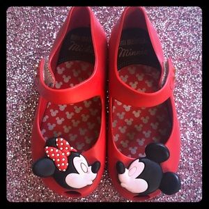 Mini Melissa Disney Mickey Minnie size 9